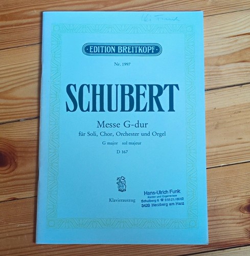 Edition breitkopf schubert - edition,