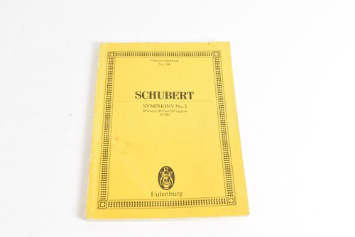 Schubert symphony - no.,