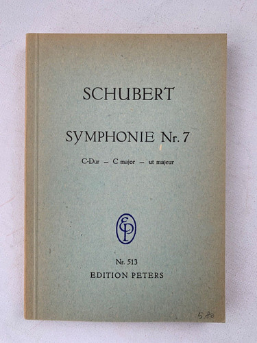 Noten schubert symphonie nr - schubert.,