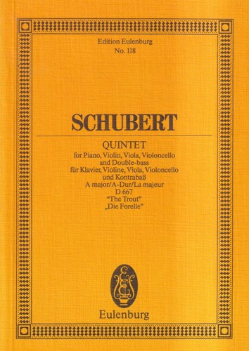 Noten quintet schubert d667 - noten:, quintet,