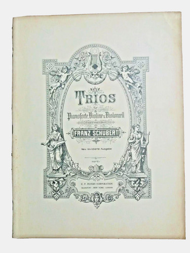 Trios franz schubert - franz, edition
