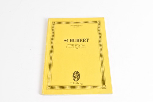 Schubert symphony 3 - -, no.