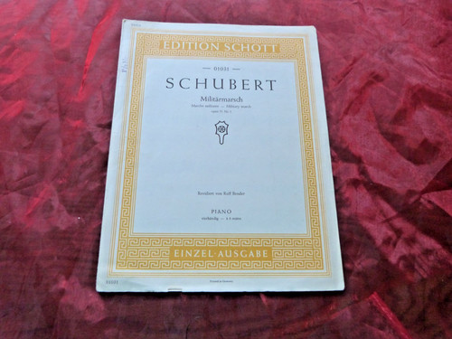 Schubert militärmarsch opus - militärmarsch,