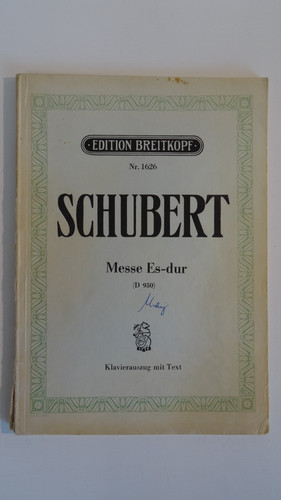 Antiquarische noten schubert - noten:,