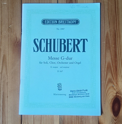 Edition breitkopf schubert - edition,
