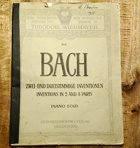 Bach zwei und dreistimmige - zwei-,