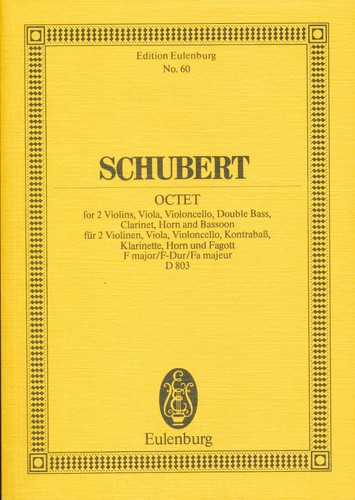 Franz schubert oktett - franz, schubert: