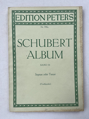 Noten schubert album band - noten., album.