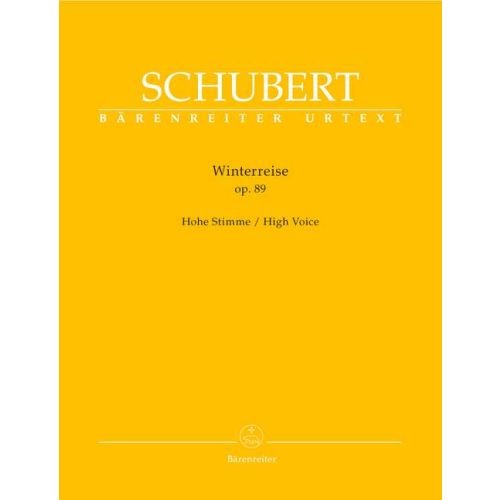 Schubert winterreise 89 - schubert, op.