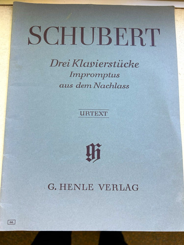 Henle verlag schubert drei - henle,