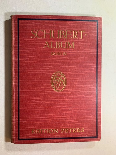 Noten schubert album - schubert.,