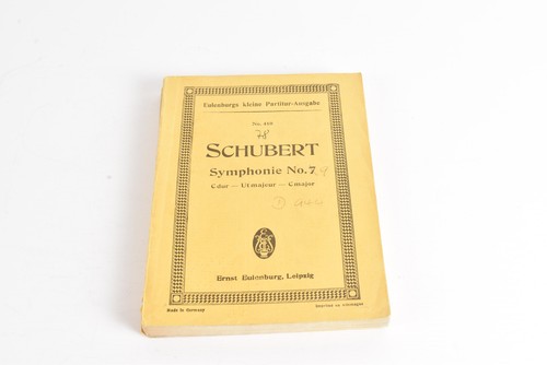 Schubert symphonie 7 - -, no.