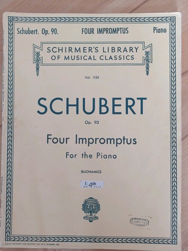 Franz schubert four - schubert,